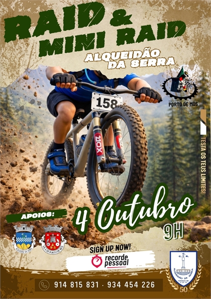 1º Raid e Mini Raid BTT CCR Alqueidão da Serra — event image